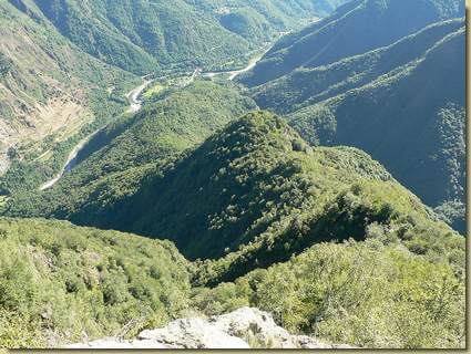 la dorsale che sale alla Cima Scaletto