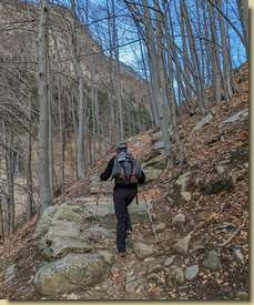 salendo dalla Resiga...