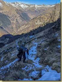 sentiero ghiacciato...