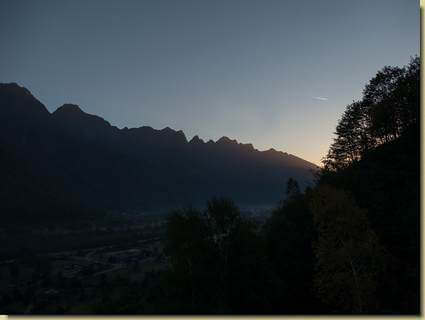 il profilo dei Corni di Nibbio...