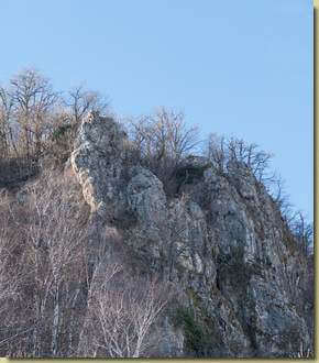 la roccia del Fenera...