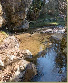 poca acqua nel Rio Magiaiga...
