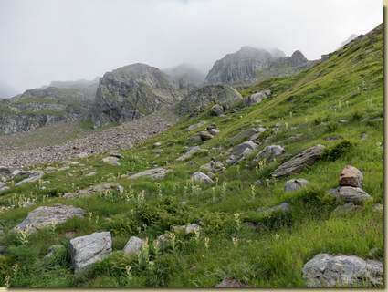 il Monte Figascian gi&agrave; coperto...