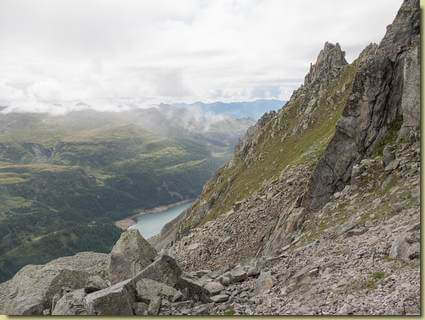 scendendo sul versante di Pianboglio...
