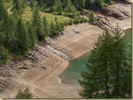 le spiagge del Lago di Devero...