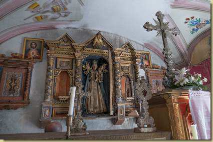 il  trittico in legno...