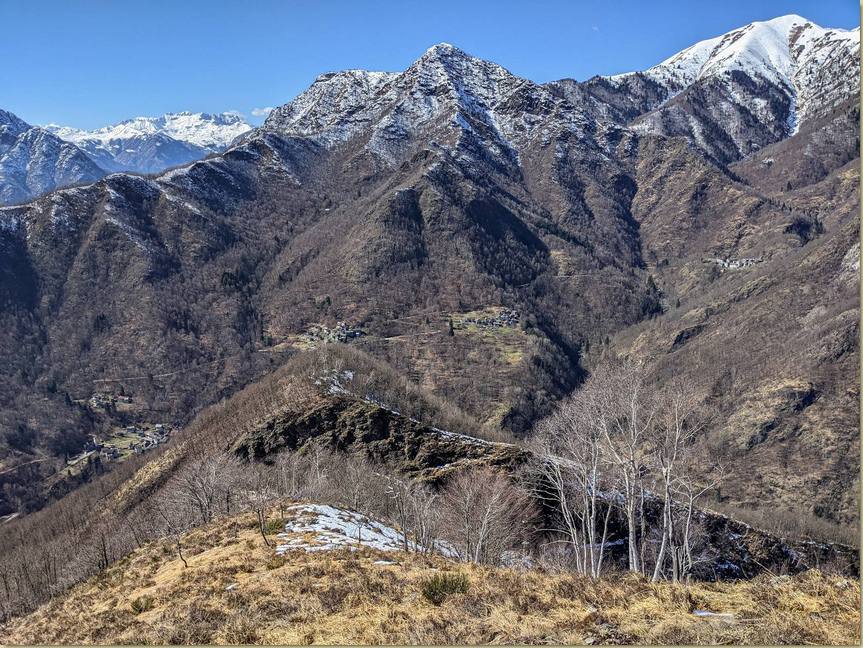 scendendo verso la costa della Gallina...