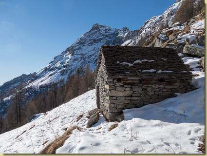 Alpe Garnosa e il Monte Gorio...