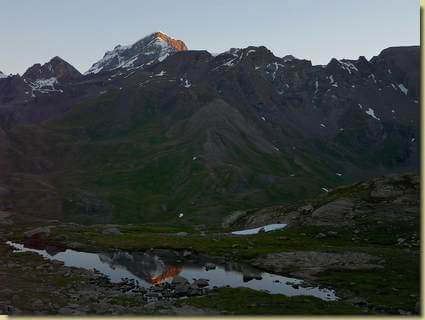 alba sul Grand Combin...