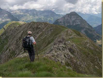 la crestina verso il Tschuggmatthorn...
