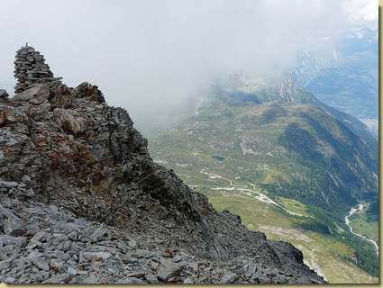 in fondo il Passo del Sempione