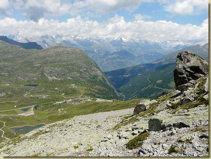 vista sul Passo del Sempione