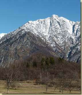 la cresta verso la Cima del Quadrello vista da Altoggio