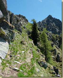 verso la Cima del Quadrello...