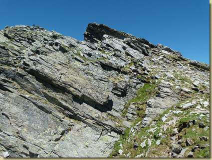 verso la cima della Scheggia...