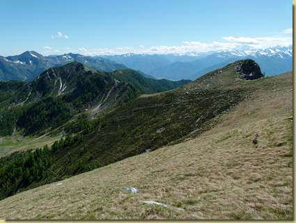 in discesa oltre le piodate...