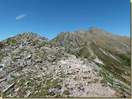 la cresta discesa...