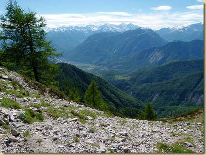 alla Bocchetta di Cazzola...