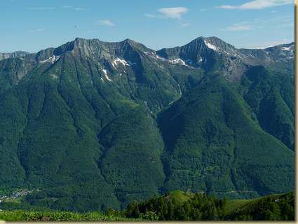 la cresta dal Pizzo Ragno al Togano...