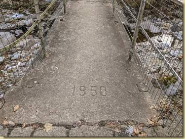 l'attuale ponte risale al 1950...