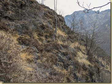 versante da traversare...