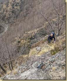 interessante tratto roccioso...