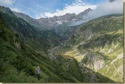 in Val Loranco...