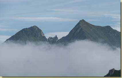 il Monte della Preja e il Castello...