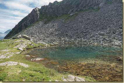 al Lago di Pozzuoli inferiore ovest...