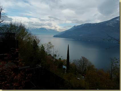 nuvole sul lago...