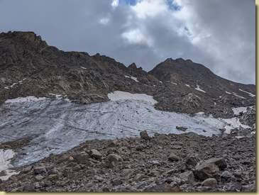 quel che rimane del Ghiacciaio di Ban...