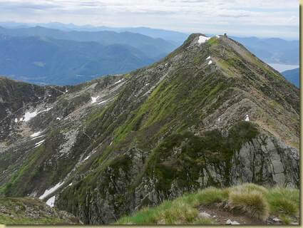 la cresta sud...
