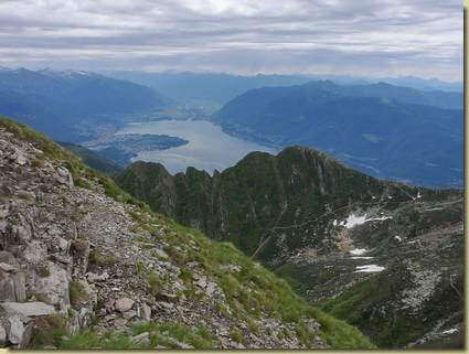 panorama verso sud-est dalla cima...