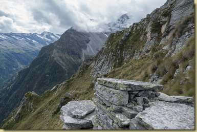 sulla crestina a sud di Turiggia...