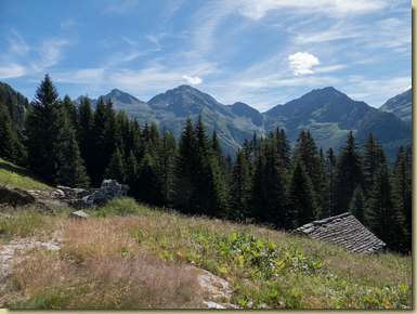 panorama dall'Alpe Crorel di sotto...