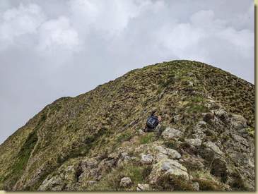 la cupola erbosa del Soglio della Farina...