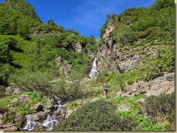 andiamo a vedere da vicino la cascata del Rio Soghetto...
