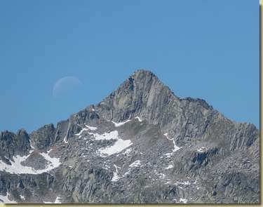 la luna e il Pizzo Tignaga...