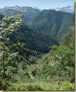 il canale del Crot di Lav&agrave;z...