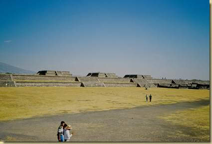 Teotihuacan - era la piu' grande città del continente Americano...