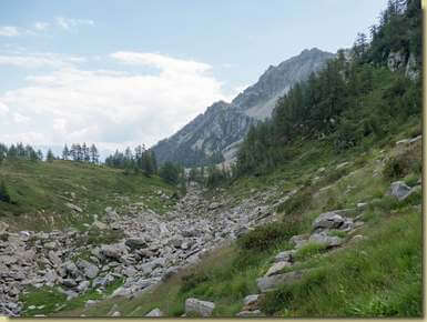la cresta nord del Pizzo del Mezzod&igrave;...
