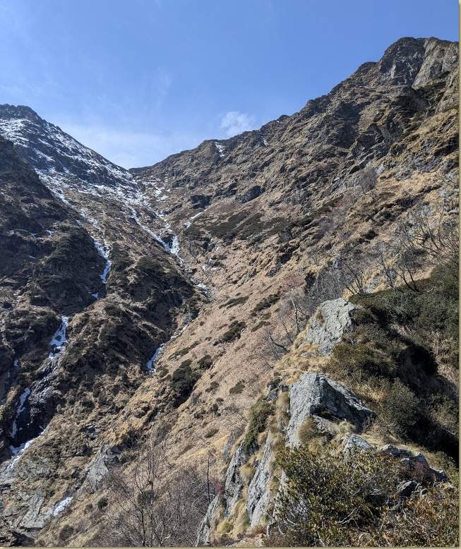 la Sella di Canal Ruinale e la Cima Lavazzola...