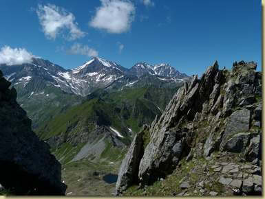 panorama dalla cresta...