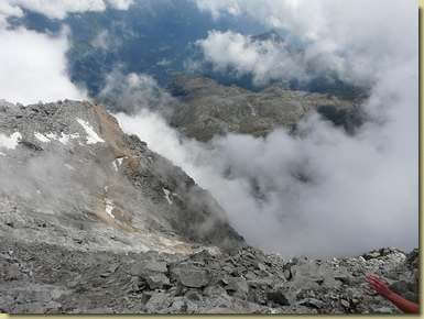 Alpe Veglia nella nebbia...