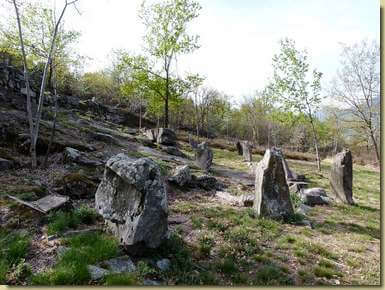 il sito megalitico di Croppola...