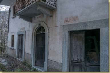 la vecchia Osteria Alpina...