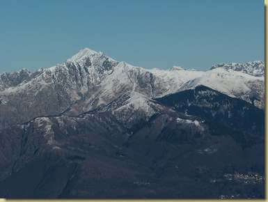 vista verso il Monte Zeda...