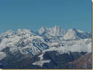vista verso i 4000 di Saas Fee...