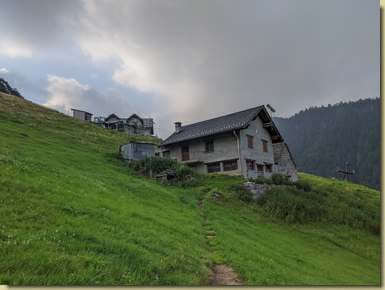 le case superiori di Cortina...