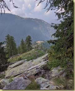 il versante risalito...